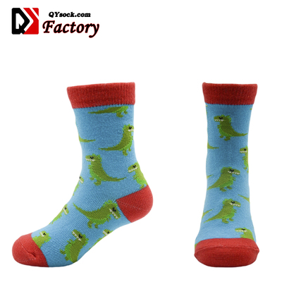 Cotton &nbsp;Jacquard Crew High Quality Children Socks