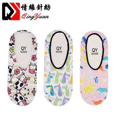 Anti-Bacterial 3d printed breathable custom ankle socks