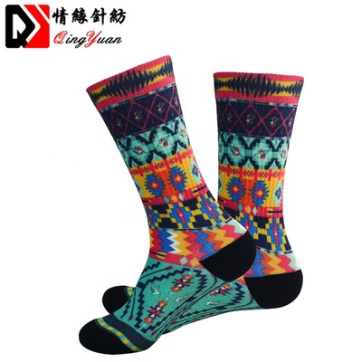 Low MOQ Custom Cheap Blank Make Your Own 360 Digital Heat Transfer Photo Printing Socks
