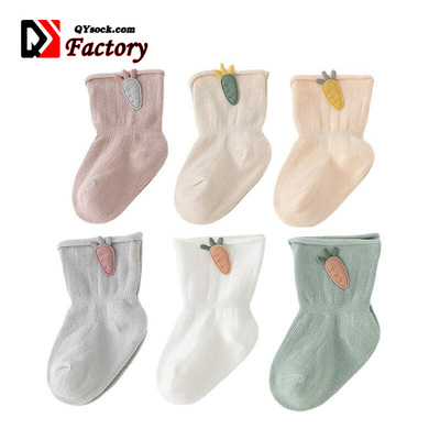 Wholesale Factory Comfortable Breathable Cotton Unisex Boys Girls Infant Custom Baby Kids