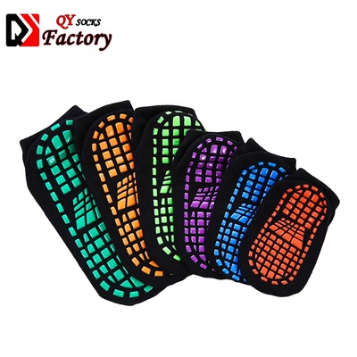 Custom Logo Anti-Slip Bounce Jump Indoor Playground Socks &nbsp;Trampoline Park Kids Socks