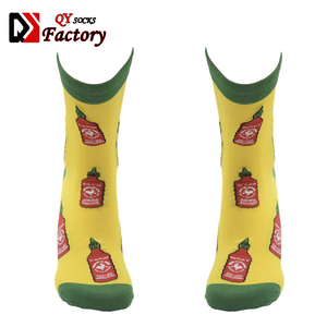 Comfortable Custom Jacquard Socks Men