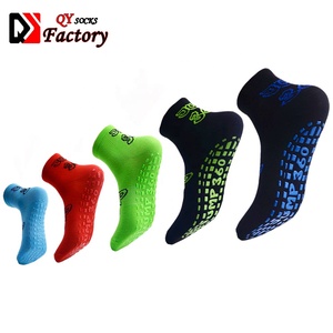 Wholesale Custom Anti Skid Non Slip Trampoline Socks Grip Toddler