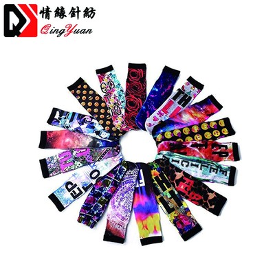 Personalized Custom Running Oem Socks Sublimation Polyester Sport Socks