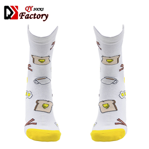 Comfortable Factory High Quality Custom Jacquard Socks Men