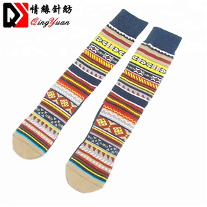 Seamless 360 Sublimated Photo Custom Socks Print