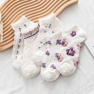 Customized Cute Spring and Autumn Thin Summer Women's Ankle Socks