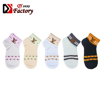 Comfortable No Show Jacquard Woman Socks
