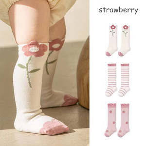 Fashion Baby Spring Toddler Hose Cotton Girl Boy Floor Breathable Infant Non-slip Children Socks