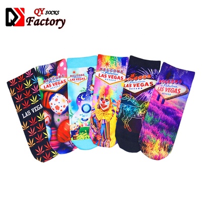 Custom Your Own Design Unique Fashion 3D Print Ankle Socks