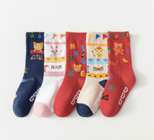 High quality thickened warm winter baby socks custom logo design